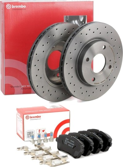 Bremseskiver og -klosser BREMBO BRB3405N0384