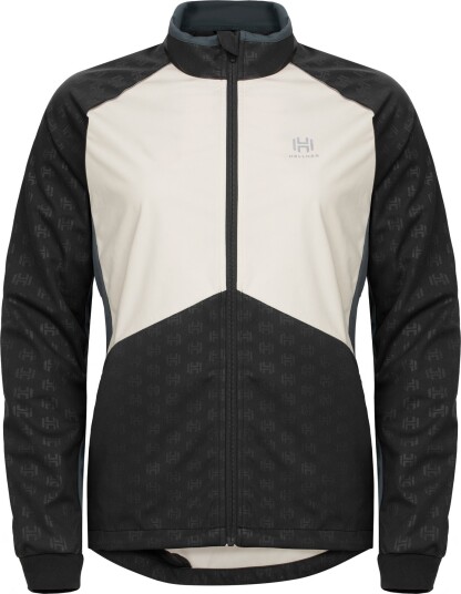 Hellner Women's Sårjås XC Ski Jacket Stormy Weather/Asphalt/Off White Stormyweather/Asphalt/Offw XS