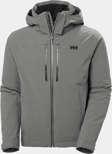 Helly Hansen Herre Alpha Lifaloft Lett Skijakke Grå L