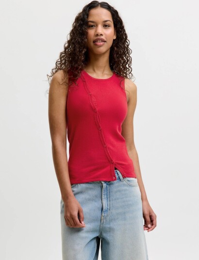 JJXX Jxamber Comfy Top Knit Ln Red XS JJXX Jxamber Comfy Top Knit Ln Red XS