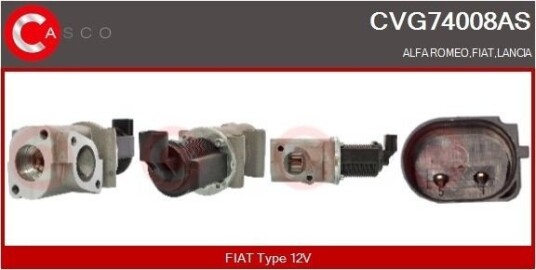 EGR-ventil CASCO CVG74008AS