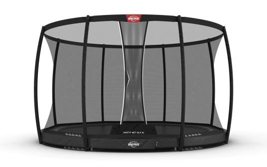 BERG Elite InGround 430 Grey + Safety Net DLX XL