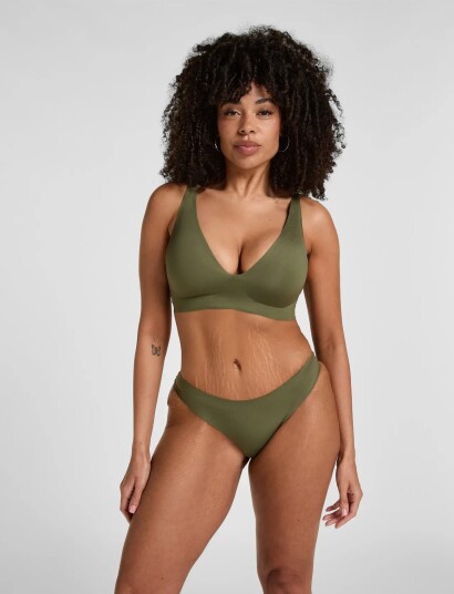 Hunkemöller Ultimate Comfort Braz R Khaki green XL Hunkemöller Ultimate Comfort Braz R Khaki green XL