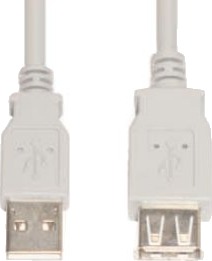 E+P Cc 518 3 M Usb A Usb A Usb 2.0 Hankjønn/Hunkjønn Grå