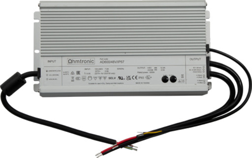 Ansell Lighting utendørs LED driver 48V 600W