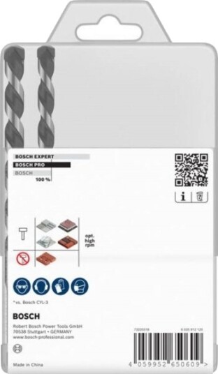 Bosch Pro Hex-5 Bor-Sett 2608707005 5X100 6X100 8X150 Bosch Pro Hex-5 Bor-Sett 2608707005 5X100 6X100 8X150