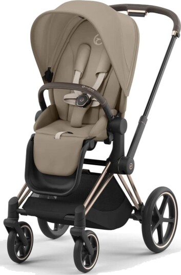 Cybex Priam Rose Gold Cozy Beige Barnevogn