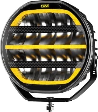 OZZ XR2 P7" LED fjernlys med parklys 7200 lumen sort hus 15829