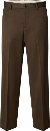 Selected Slm220 Loose Luke Wool Blend Pant TURKISH COFFEE 29 x 32