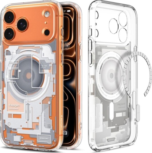 Spigen Ultra Hybrid MagSafe Deksel for iPhone 17 Pro - Hvit Spigen Ultra Hybrid MagSafe Deksel for iPhone 17 Pro - Hvit