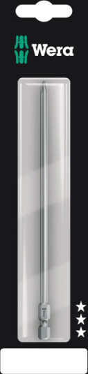 Wera 851/4 Z Sb, 1 Stykker, Philips, Ph 1, Din Iso 1173-F 6,3, 152 Mm, 25,4 / 4 Mm (1 / 4")