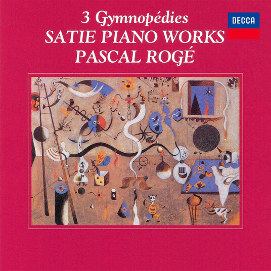 Pascal Rogé Satie: 3 Gymnopedies Satie Piano Works CD