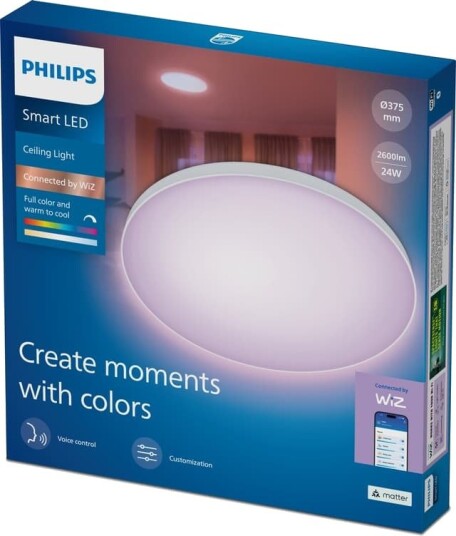 Philips smart taklampe rund Philips smart taklampe rund