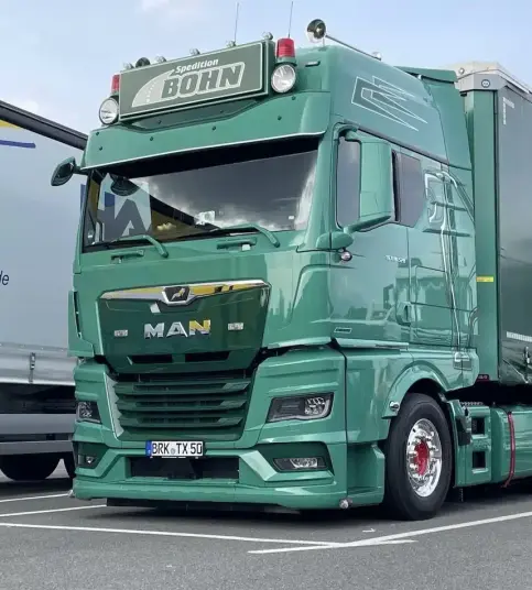 Solarguard lav solskjerm MAN TGX 2021 Velg Type: Ingen
