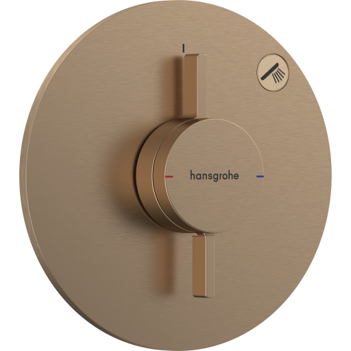 Hansgrohe DuoTurn S dusjbatteri, bronse