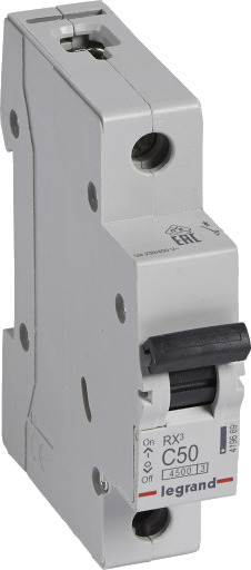 Legrand 12 stk RX³ MCB automatsikring C25 1P 1M 4,5kA