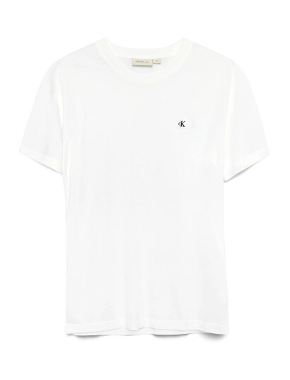 Calvin Klein Jeans Ck Embro Badge Tee - White - L
