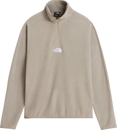 The North Face Men"s Glacier 1/4 Zip Fleece Embroidered Logo Stone Slab S The North Face Men"s Glacier 1/4 Zip Fleece Embroidered Logo Stone Slab S