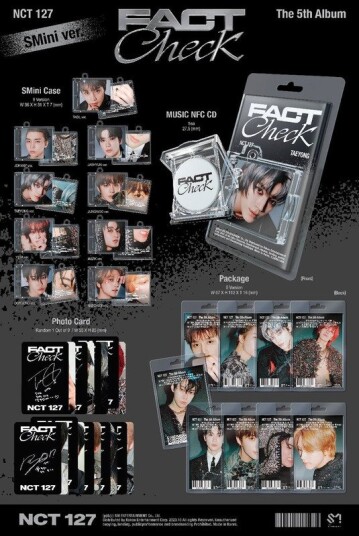 Fact Checkin Smini Random Cover incl. Keyring Ballchain + Photocard