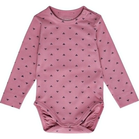 Hummel Polignac Mini Bee Aop Body L/S 80 Hummel Polignac Mini Bee Aop Body L/S 80