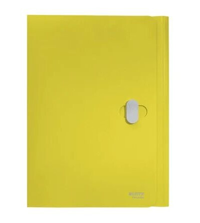 Leitz Recycle PP klaffmappe CO2-kompensert Gul Leitz Recycle PP klaffmappe CO2-kompensert Gul