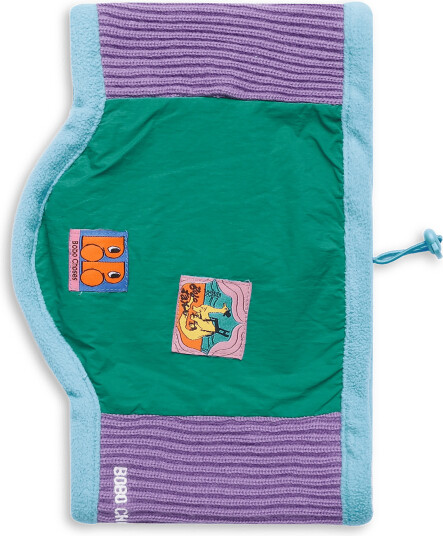Bobo Choses Bobo Choses Color Block Neck Warmer - Green - 110 Bobo Choses Bobo Choses Color Block Neck Warmer - Green - 110