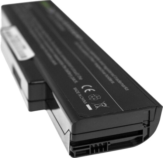 Green Cell Batteri Til Bærbar Pc Tilsvarer: Asus A32-K72 Litiumion 6-Cellers 4400 Mah Svart 