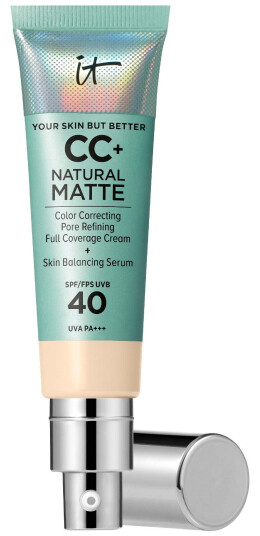 IT Cosmetics CC+ Natural Matte Foundation Fair WARM IT Cosmetics CC+ Natural Matte Foundation Fair WARM