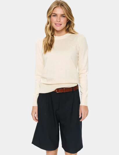 Saint Tropez Milasz Pullover - Cream - M