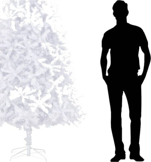 vidaXL Kunstig juletre 300 cm hvit vidaXL Kunstig juletre 300 cm hvit