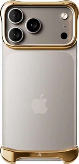 Arc Pulse Aluminum Polished Gold for iPhone 17 Pro Max
