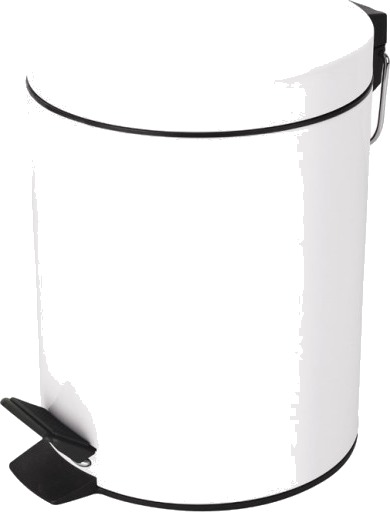 Spirella pedalbøtte Sydney hvit 5l white