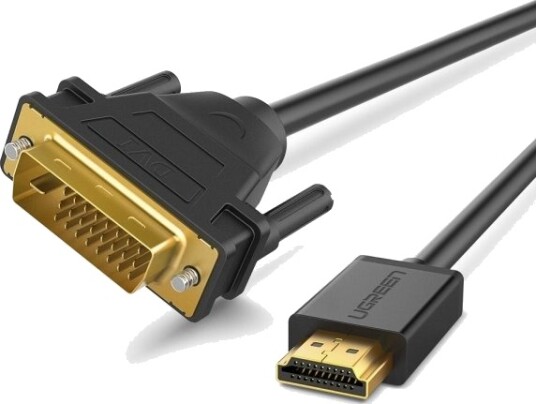 Ugreen 10136 3 M Dvi Hdmi Hankjønn Hankjønn Rett Ugreen 10136 3 M Dvi Hdmi Hankjønn Hankjønn Rett