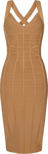 Elisabetta Franchi Dame Kjoler Beige L,