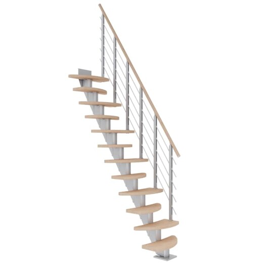 Plassbesparende Trapp Dolle Berlin Eik Hvitoljet Design