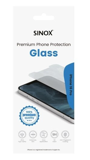 Sinox Protection Glass Iphone 16 Pro®