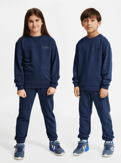 Hummel Joggedress hmlJR Base Dress Blue Hummel 11 år 146 Joggedress Blå Hummel Joggedress hmlJR Base Dress Blue Hummel 11 år 146 Joggedress Blå