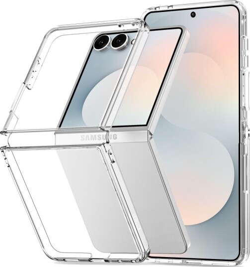 Tech-Protect FlexAir Hybrid-etui til Samsung Galaxy Z Flip 8 Gjennomsiktig