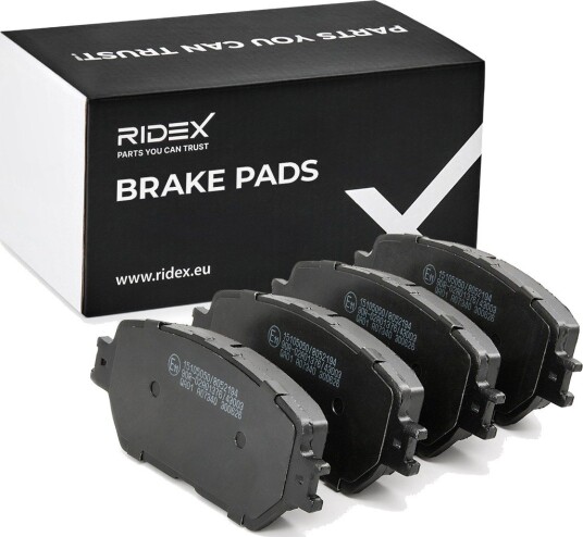 Bremseklosser RIDEX 402B0857