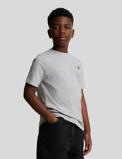Lyle & Scott Plain T-Shirt Grey 122-128