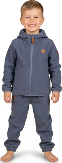 Bruse fleecesett Gaupa Folkstone Gray (128/8år)