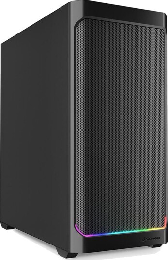 Sharkoon AK4 RGB Strip Midi Tower Svart