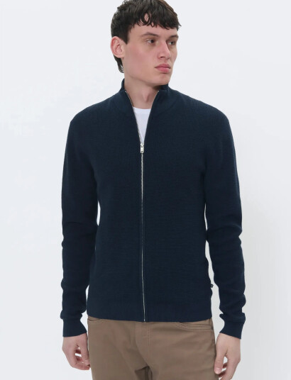 Matinique Malagoon Cardigan - Navy - L