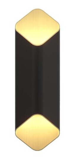 Astro Ako 420 Phase Vegglampe Matt Svart/ Gull