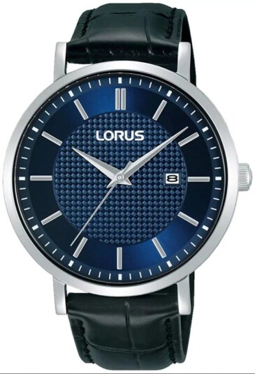 Lorus Herreklokke RH959RX9 Dress Blå/Lær Ø42 mm Lorus Herreklokke RH959RX9 Dress Blå/Lær Ø42 mm