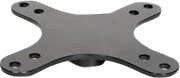 Gamber-Johnson Max3 Device Plate - Monteringskomponent (Monteringsplate) - Eloksert Aluminium - Svart Pulverjakke