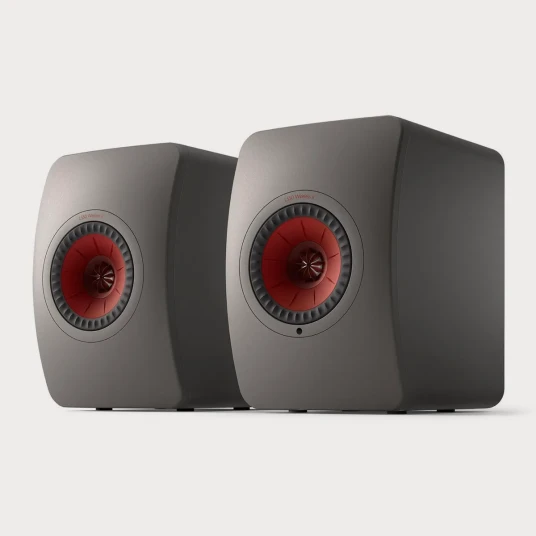 KEF LS50 Wireless II + KEF Mu3 Titangrå KEF LS50 Wireless II + KEF Mu3 Titangrå