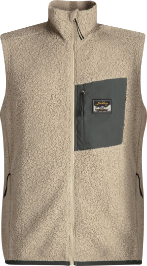 Lundhags Men's Flok Wool Pile Vest Sand XL, Sand