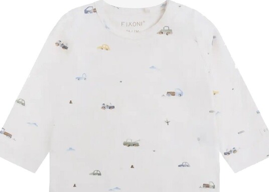 Fixoni T-Shirt Ls EGGNOG 50