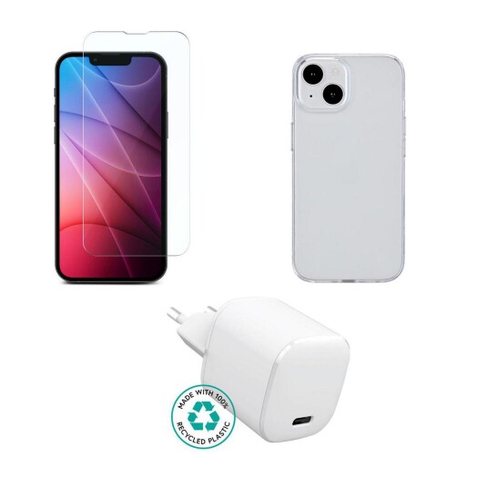 eSTUFF Kit for iPhone 14. Charger,